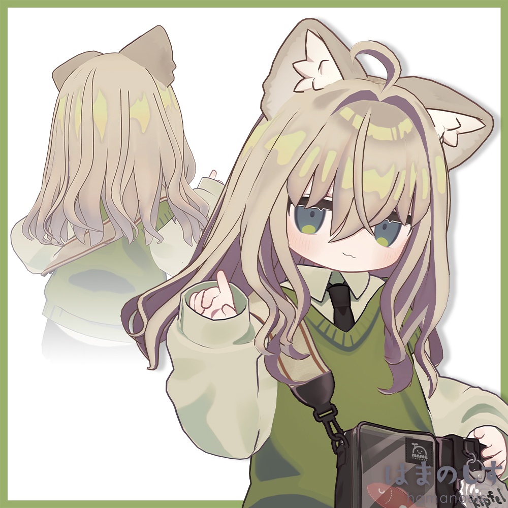 わっふるヘア & コズミックうさちゃん 【 髪型 + 衣装 / 髪型のみ 】