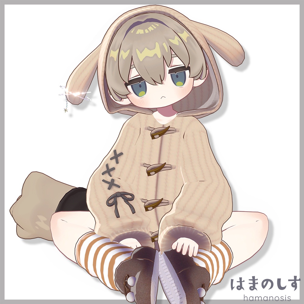 わっふるヘア & コズミックうさちゃん 【 髪型 + 衣装 / 髪型のみ 】