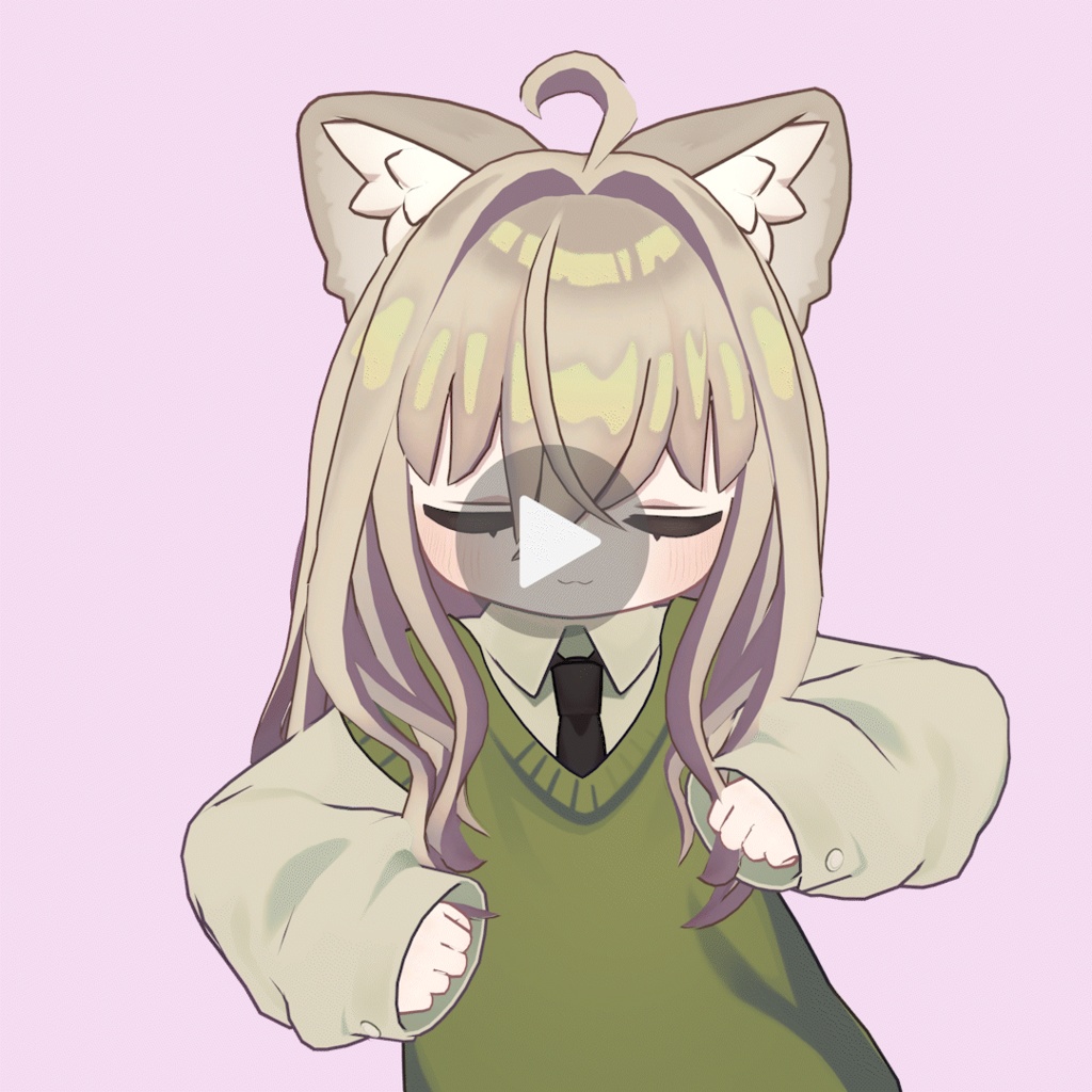 わっふるヘア & コズミックうさちゃん 【 髪型 + 衣装 / 髪型のみ 】