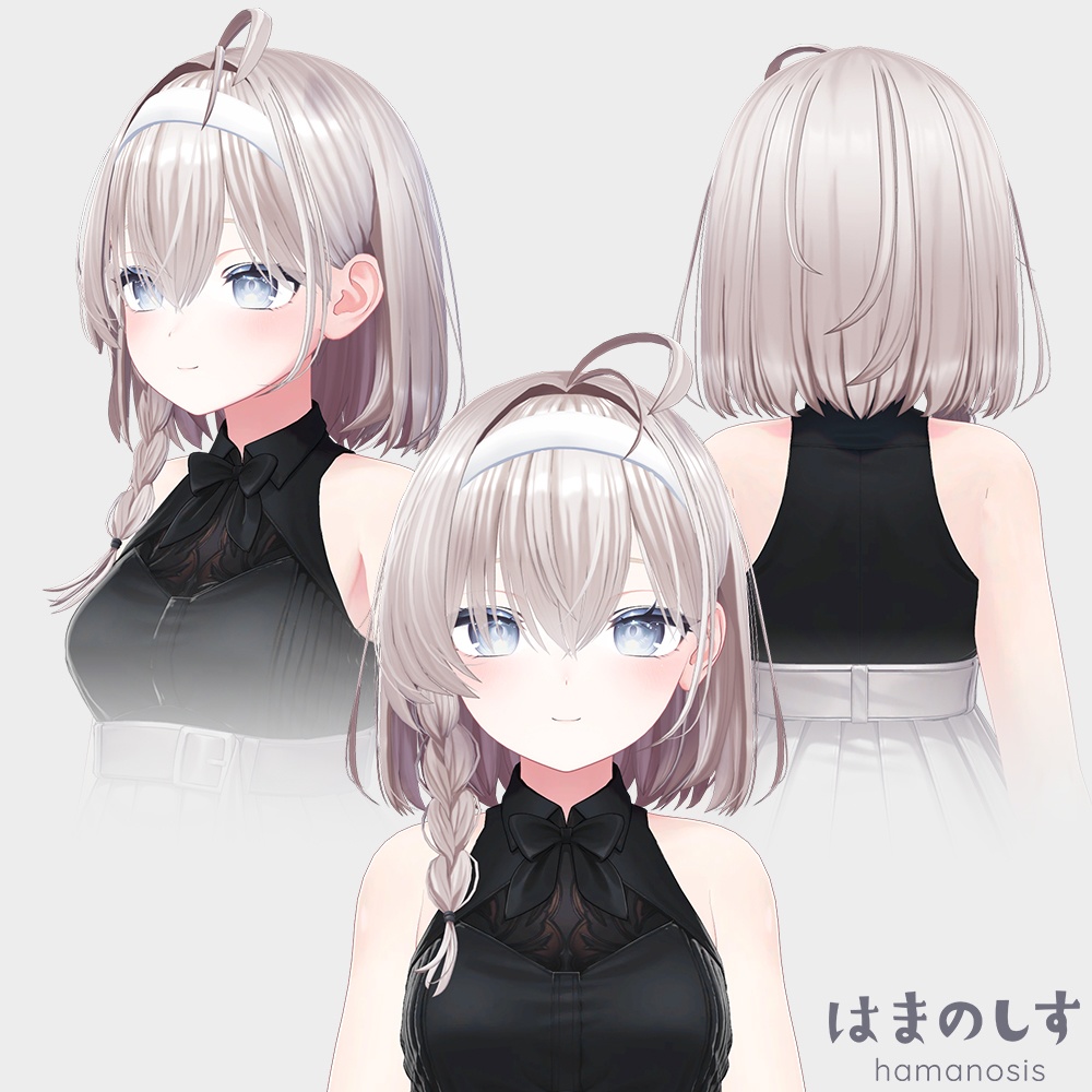 みつあみボブ 【 髪型 / ボブヘア 】