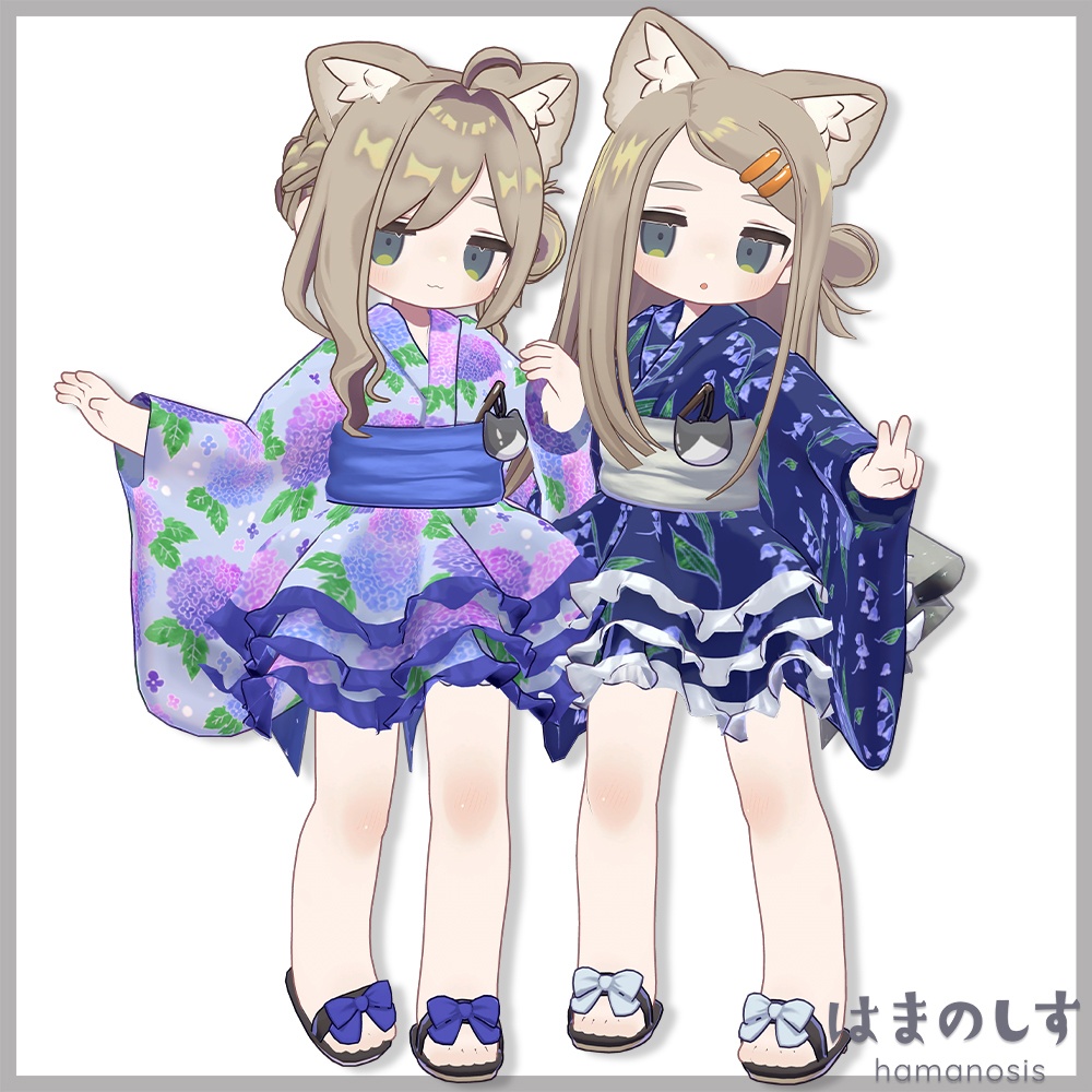 どどんがどん(浴衣)【まめふれんず / ネメシス・エルシオン対応】