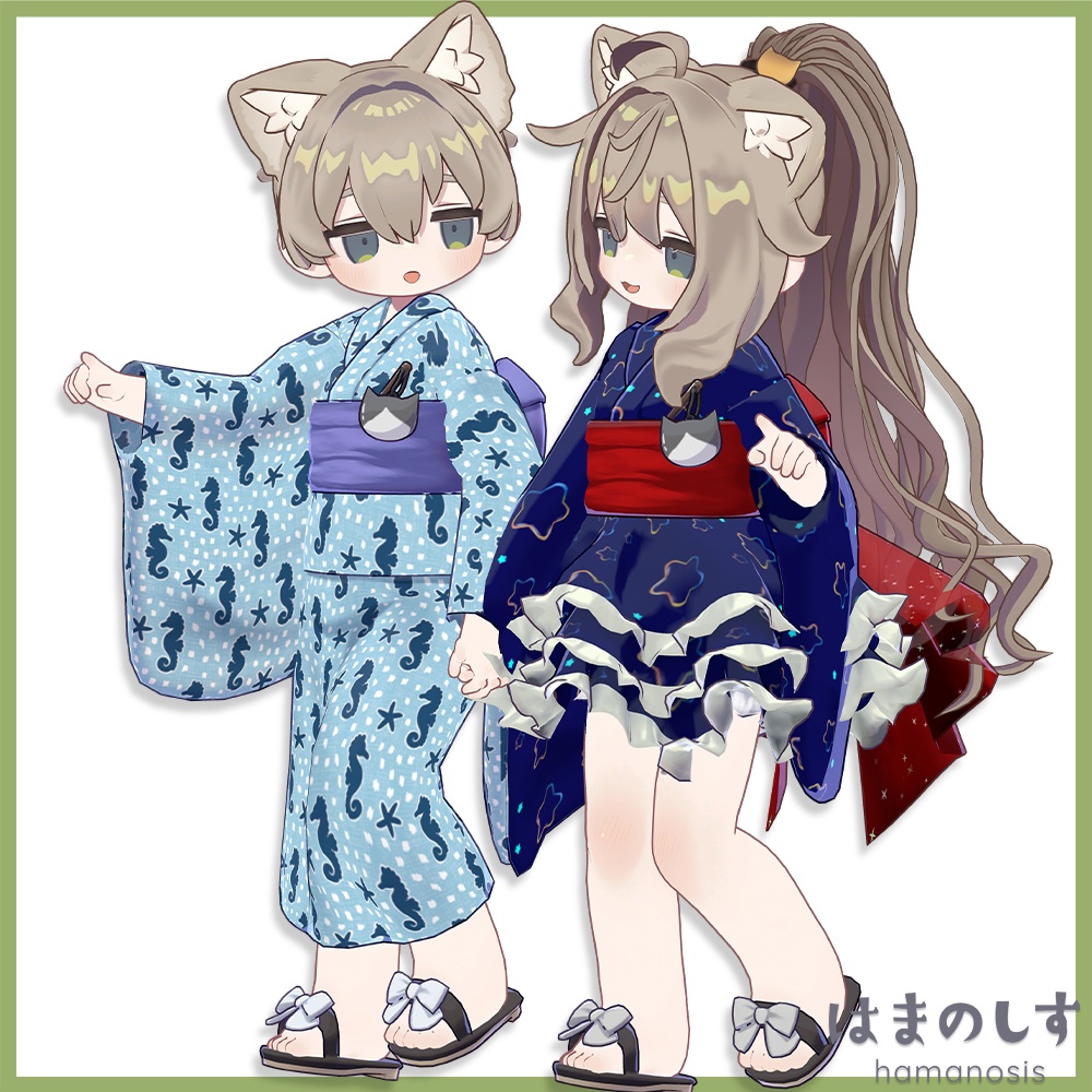 どどんがどん(浴衣)【まめふれんず / ネメシス・エルシオン対応】