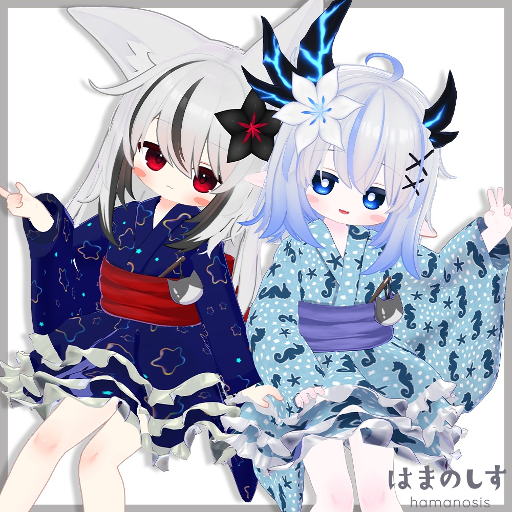 どどんがどん(浴衣)【まめふれんず / ネメシス・エルシオン対応】