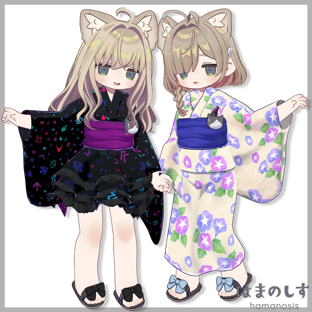 どどんがどん(浴衣)【まめふれんず / ネメシス・エルシオン対応】