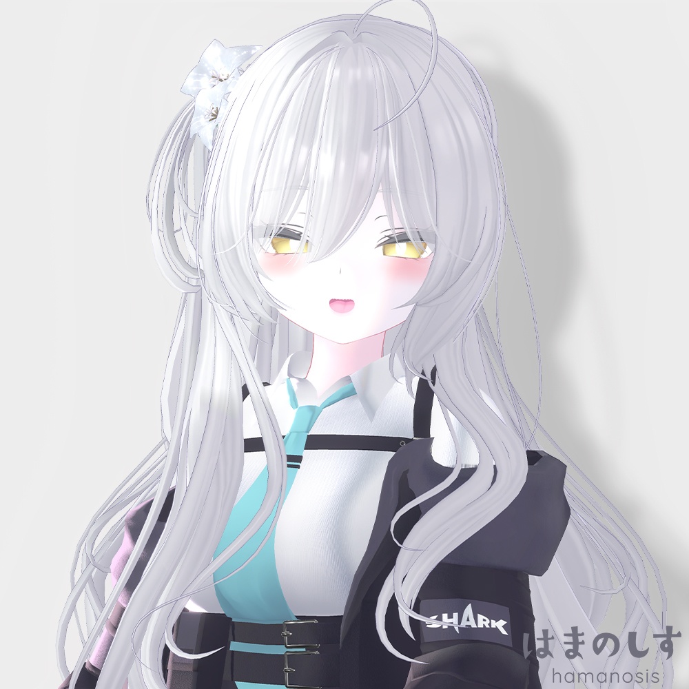 ピーチヘア 【 髪型 / ロングヘア / サイドポニーテール 】