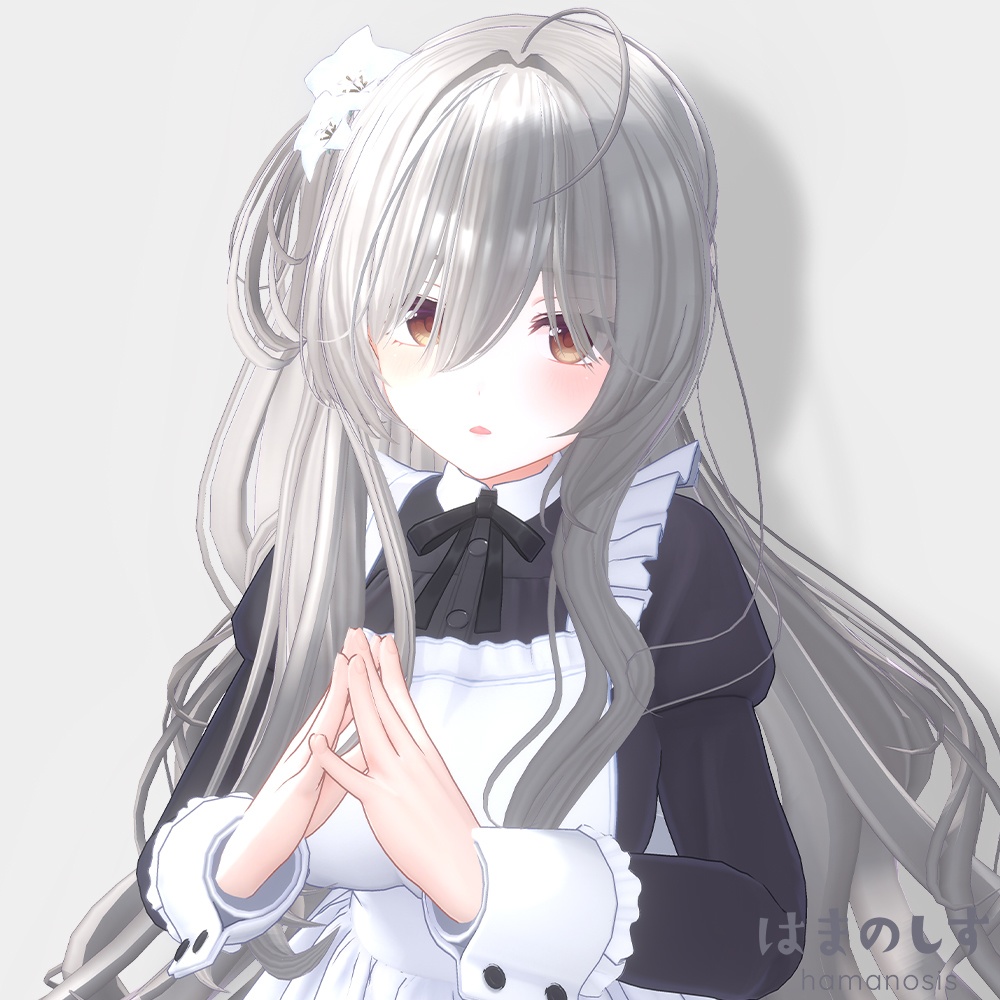 ピーチヘア 【 髪型 / ロングヘア / サイドポニーテール 】