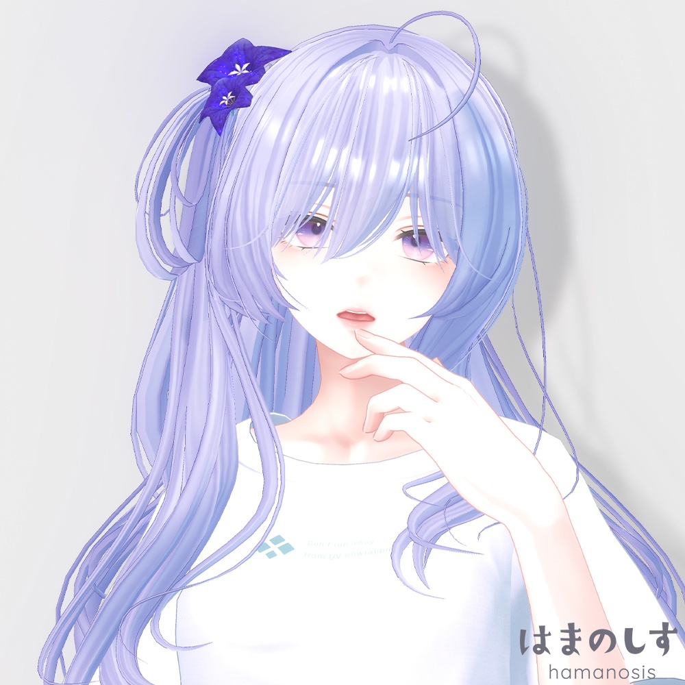 ピーチヘア 【 髪型 / ロングヘア / サイドポニーテール 】