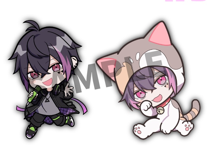 2022年版アクリルキーホルダー　2種【50mm×75mm】