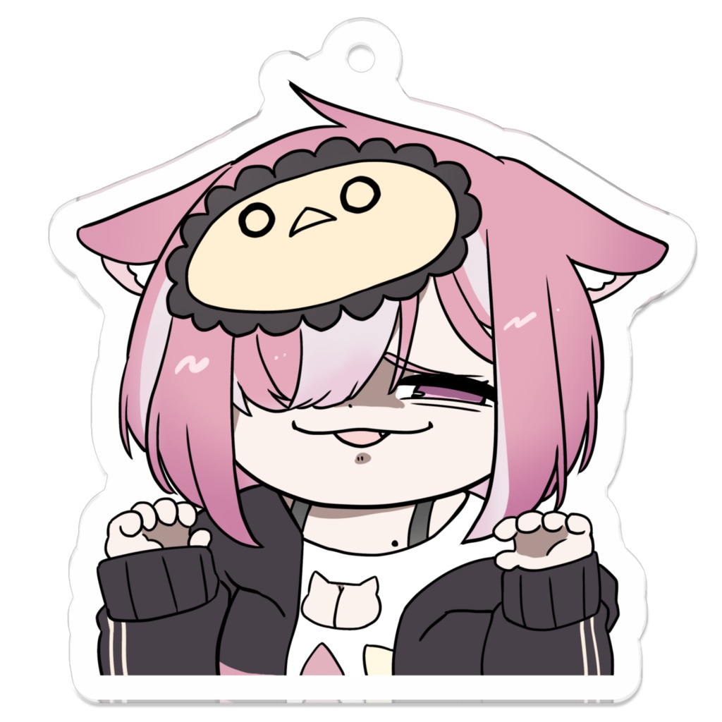 ぐへへキーホルダー　柊モモver.