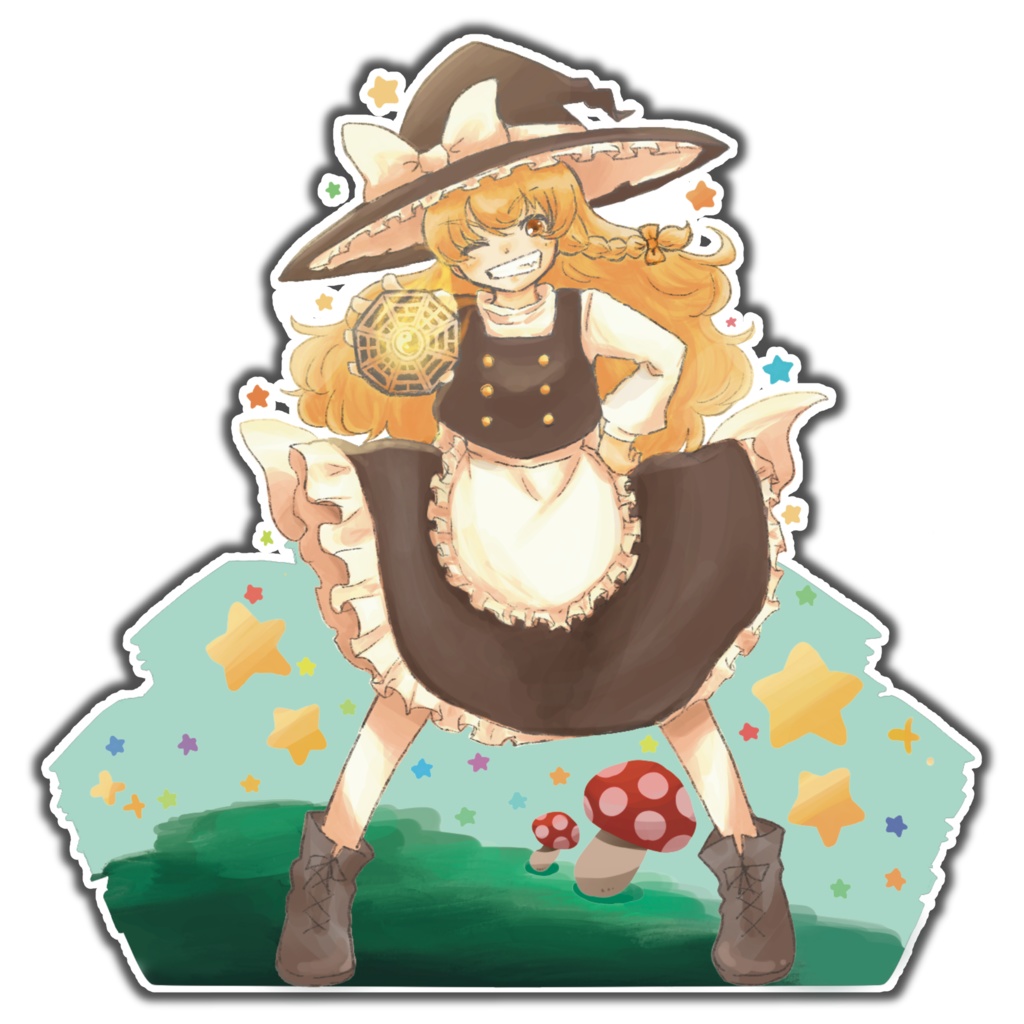 霧雨魔理沙両面コラボアクスタ