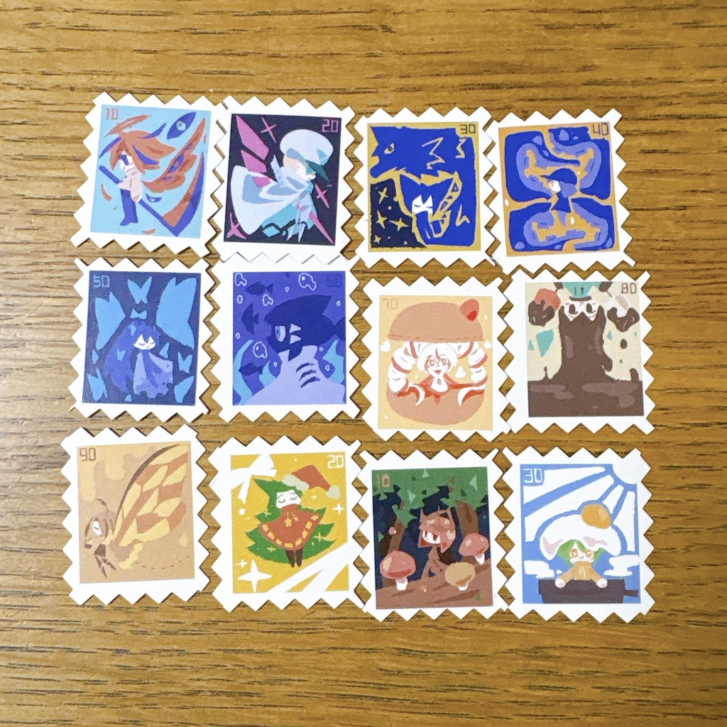 キャラクター本「板チョコミントのCHARACTER ARCHIVE」