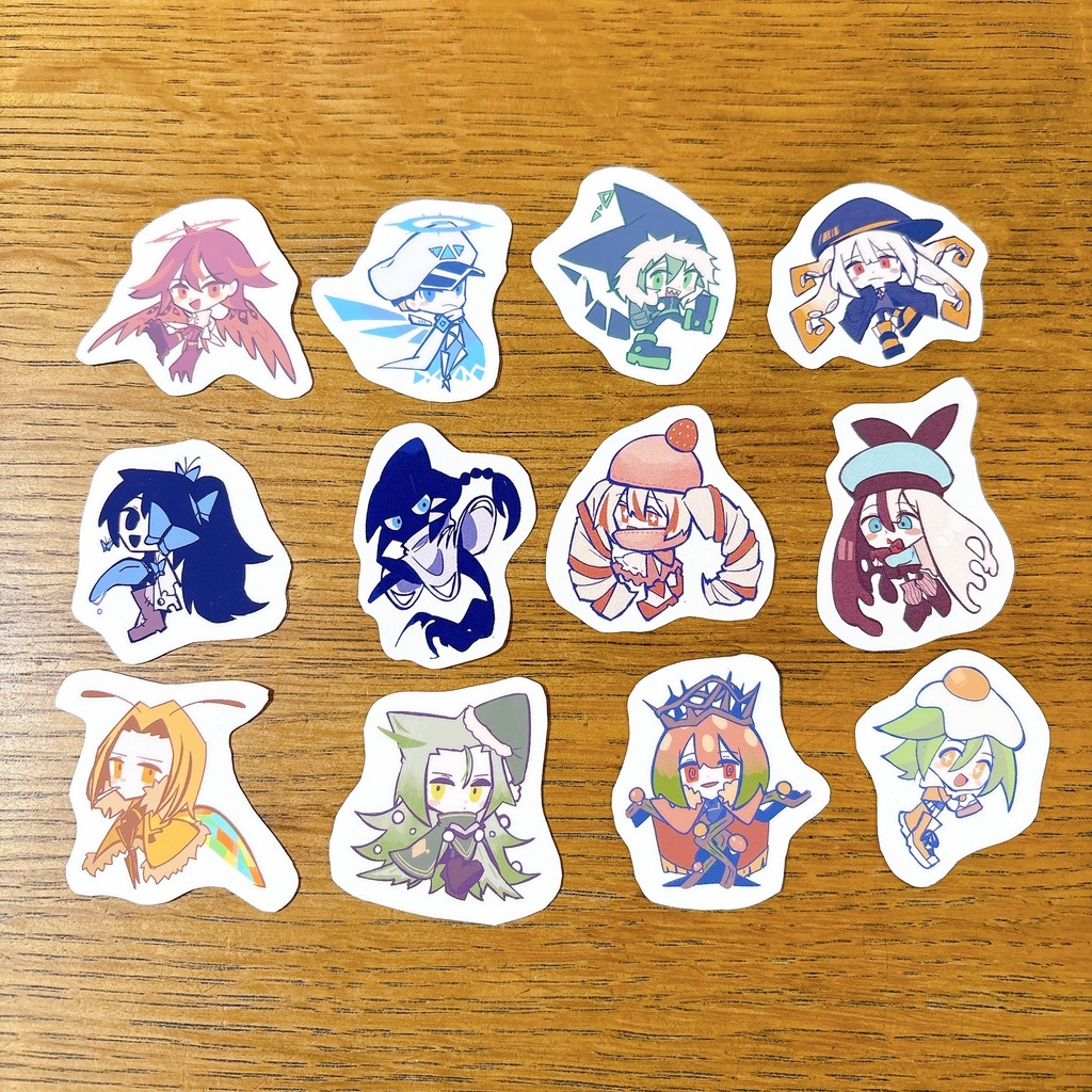 キャラクター本「板チョコミントのCHARACTER ARCHIVE」