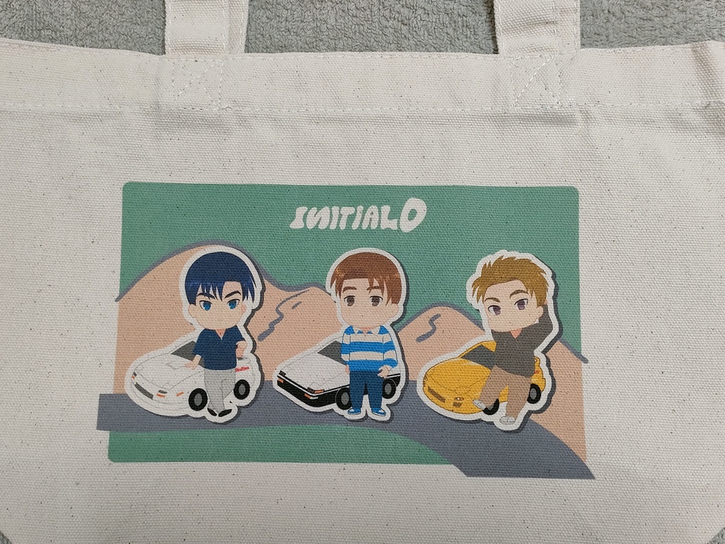 頭文字D 峠ドライブ トートバッグ - S