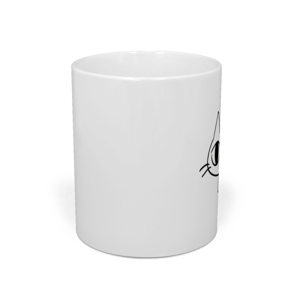 ガン見ねこマグカップ