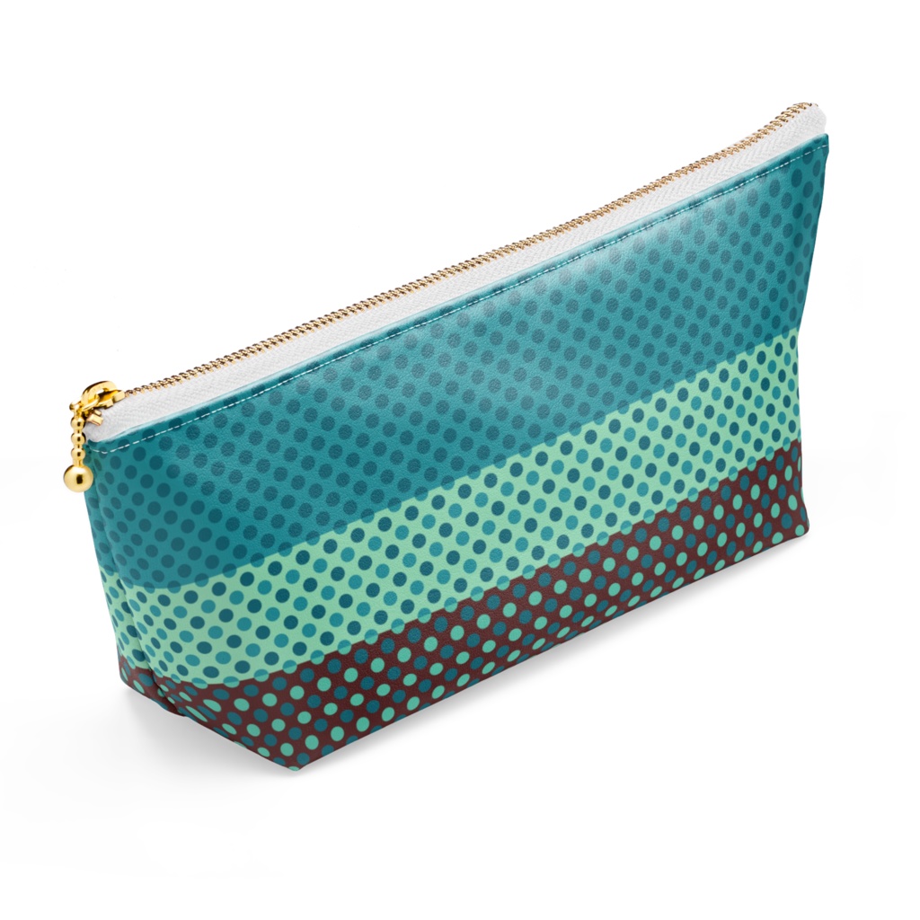 ドットポーチ(チョコミント)