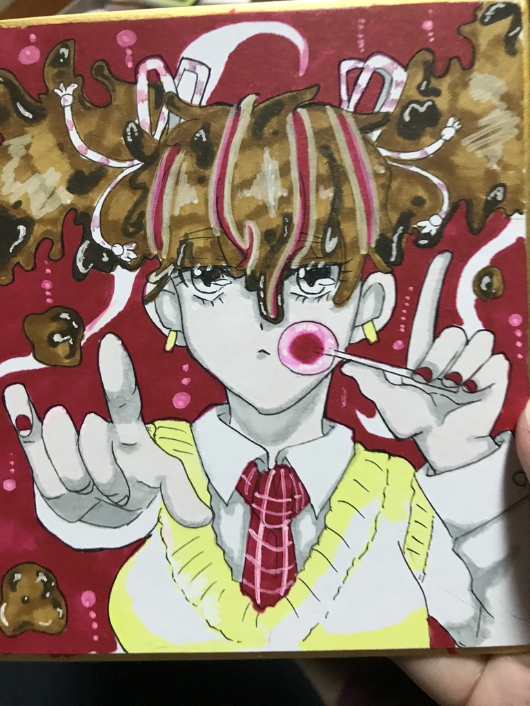 【原画】 コーラ擬人化