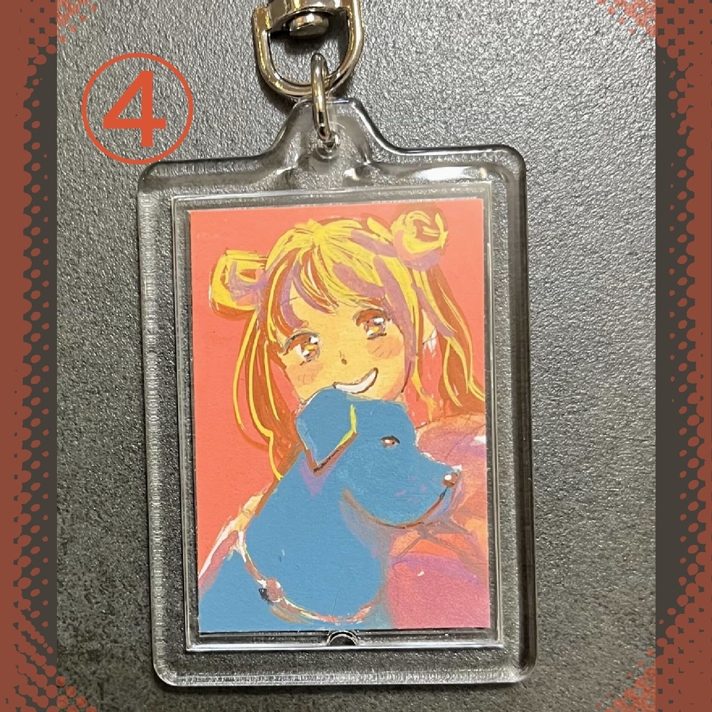 原画キーホルダー