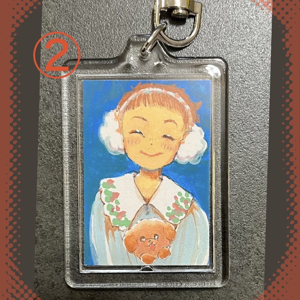 原画キーホルダー