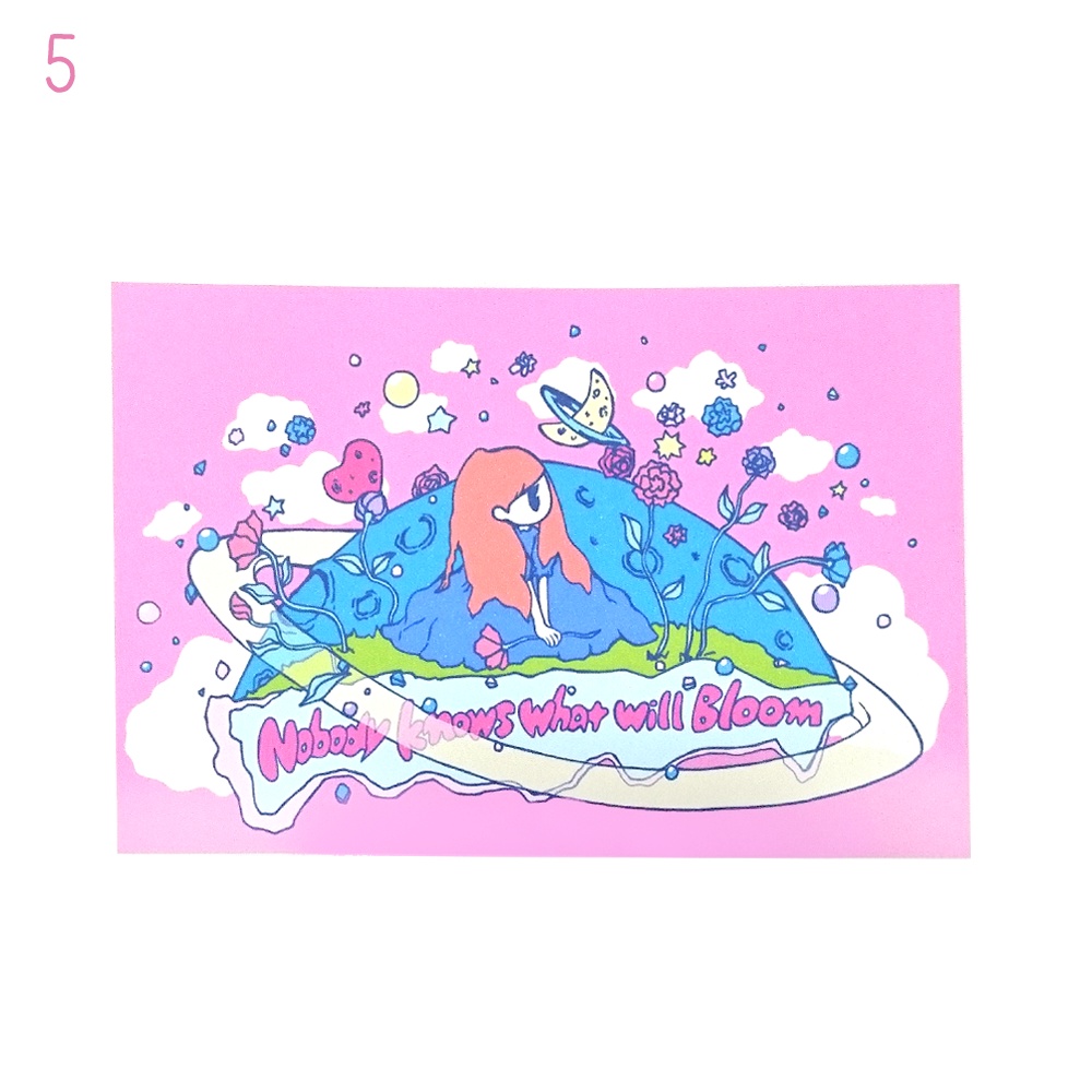 イラストカード(PINK) 1枚〜