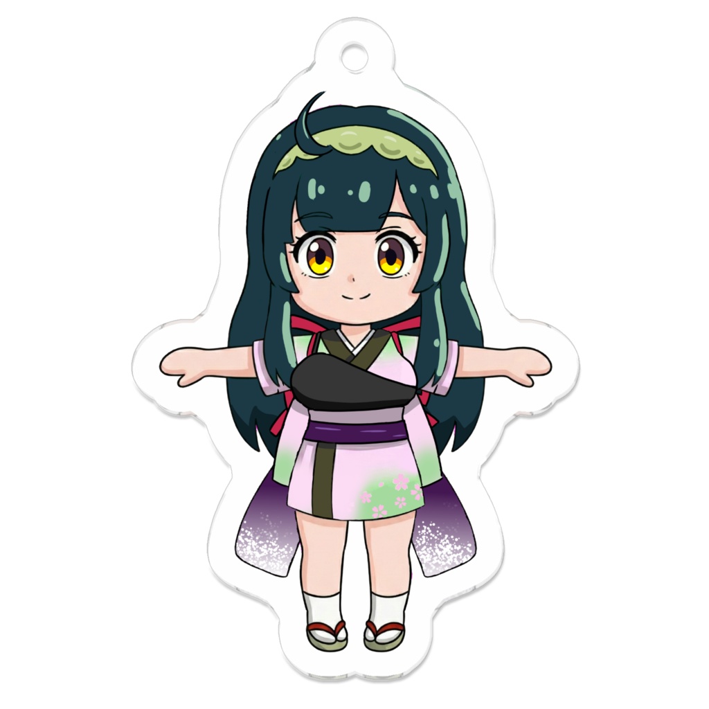 SDずん子ちゃん　アクリルキーホルダー