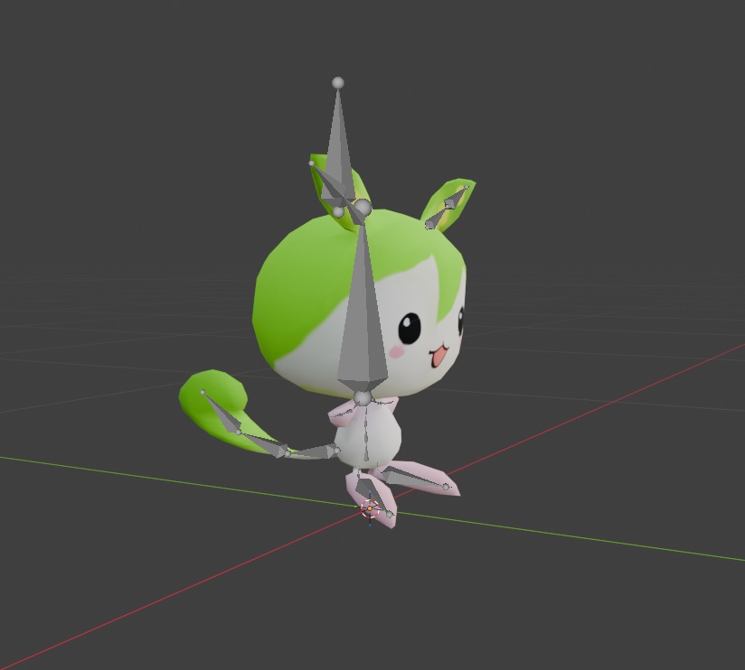 妖精ずんだもん 3Dモデル
