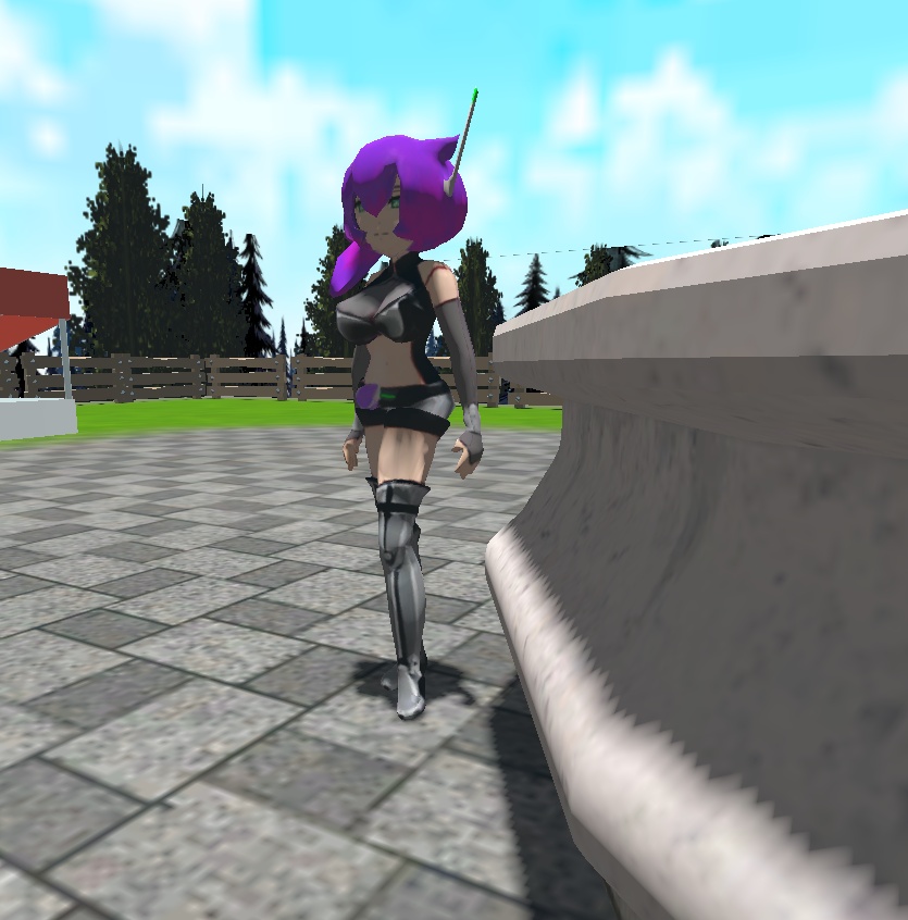 九州そら 3Dモデル