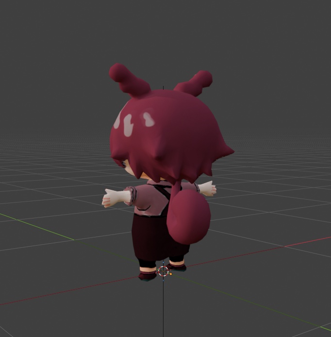 SDあんこもん 3Dモデル
