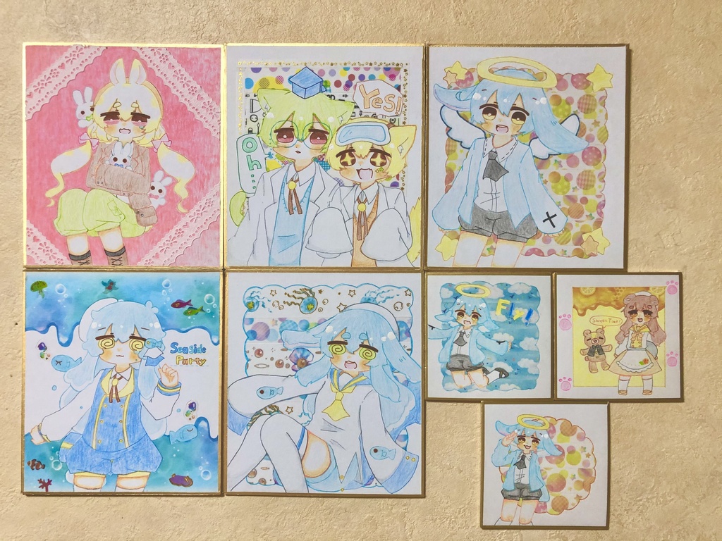 うちの子色紙