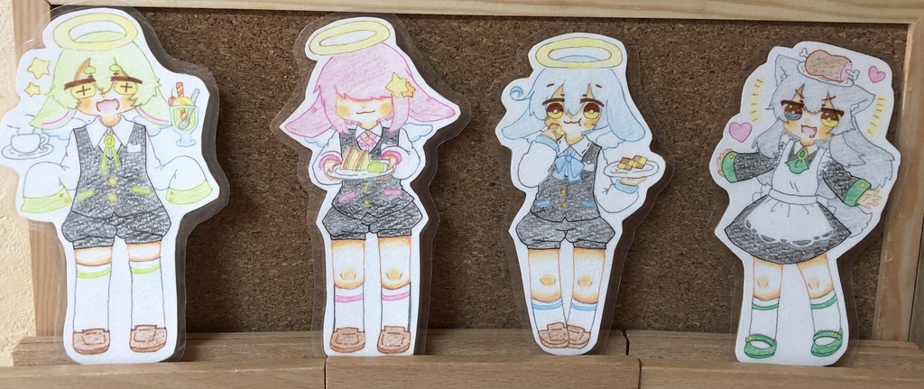 うちの子ラミネートカード