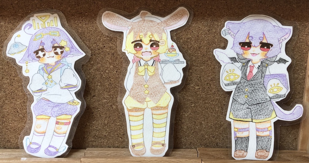 うちの子ラミネートカード