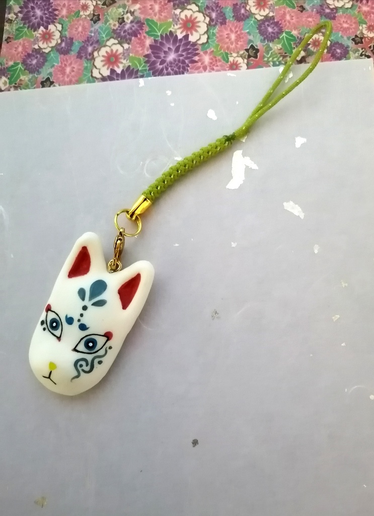 【鬼滅の刃】 厄除の面イメージ根付