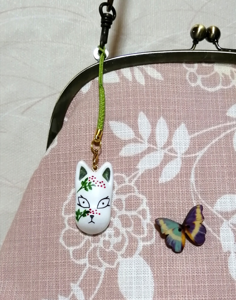 【鬼滅の刃】 厄除の面イメージ根付