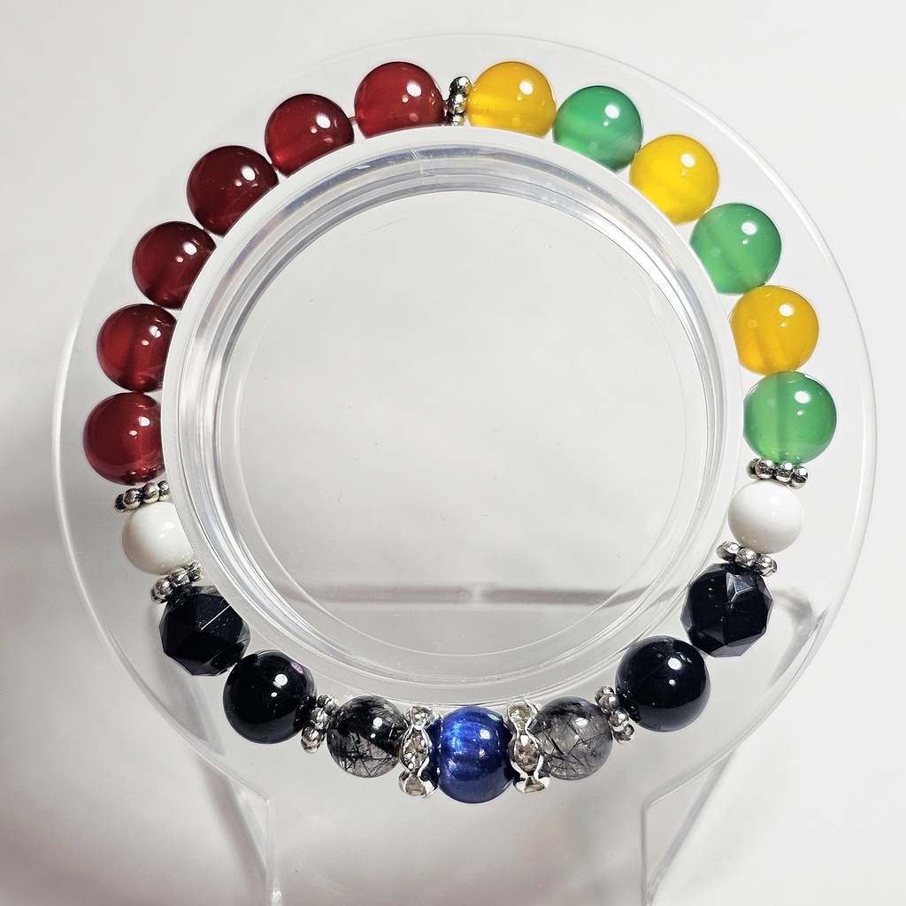 【匿名配送】鬼滅の刃 冨岡義勇 イメージブレスレット