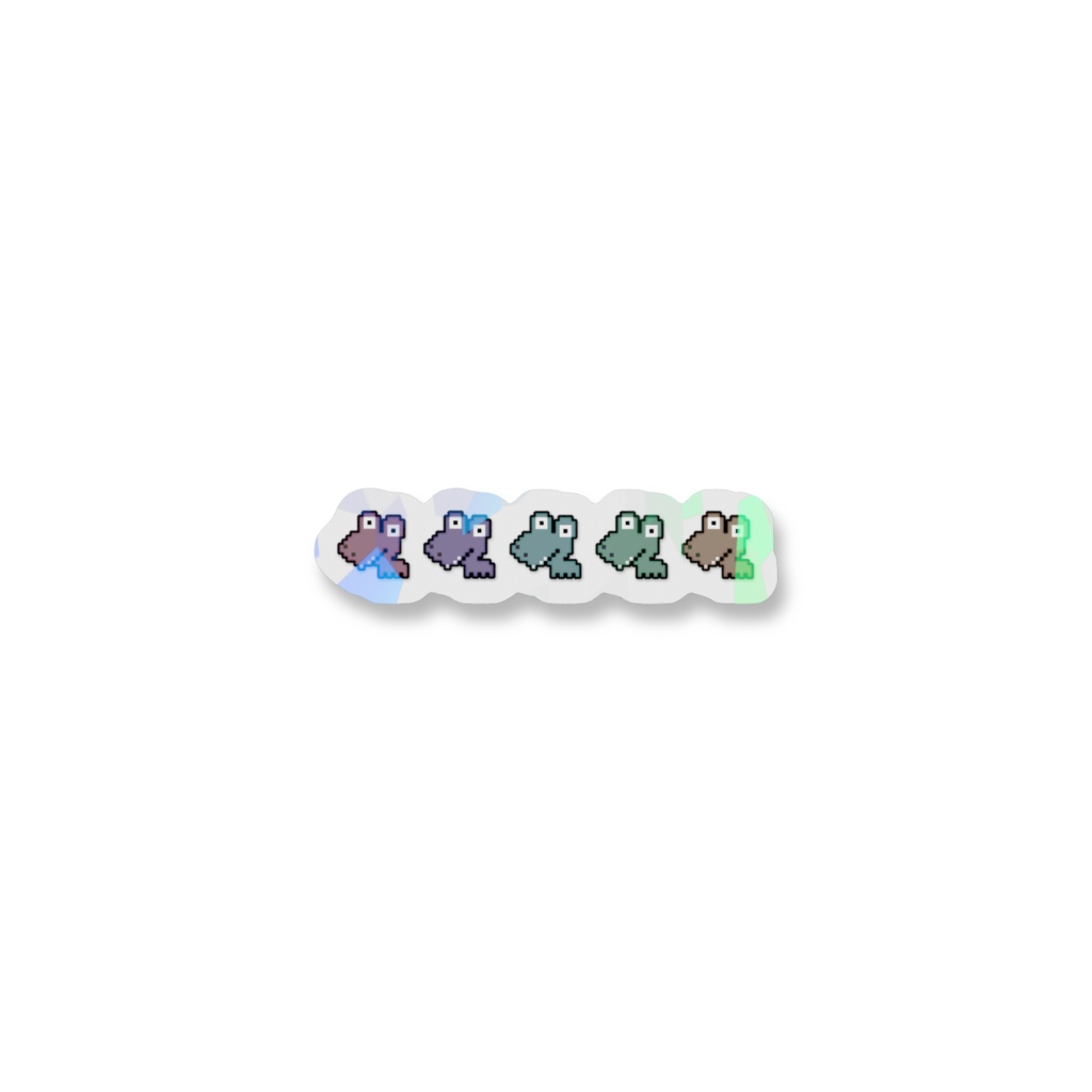 わにわにホロステッカーミニ