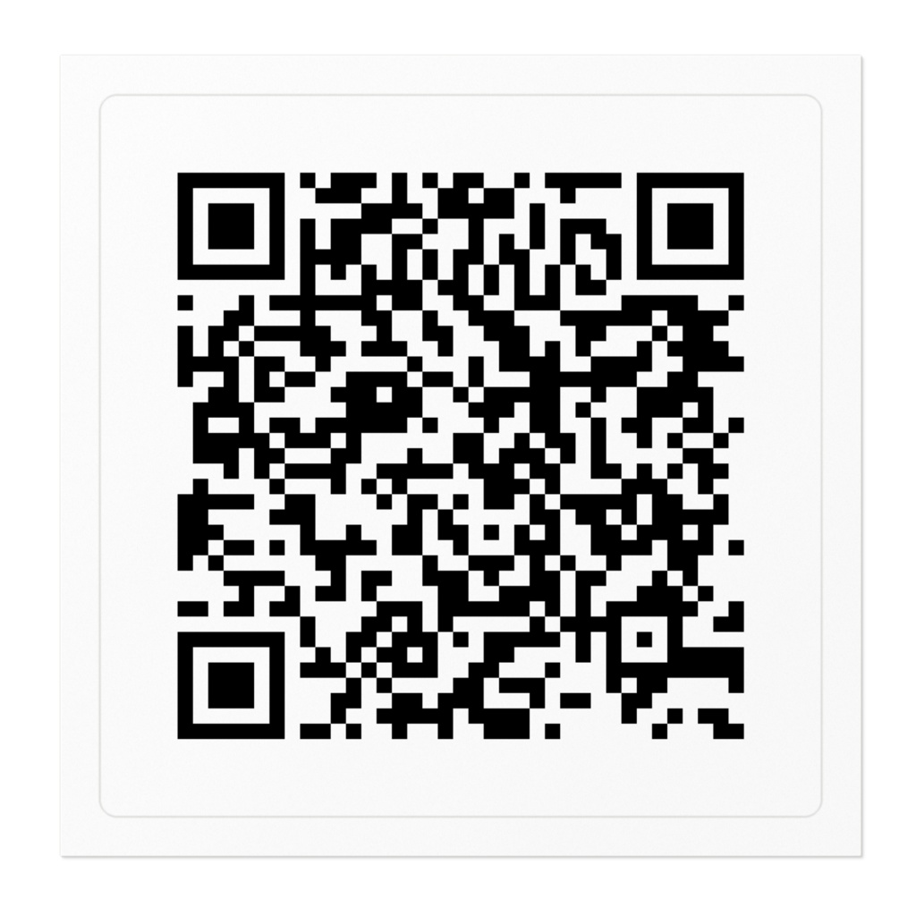 いろりのYouTubeチャンネルQRステッカー