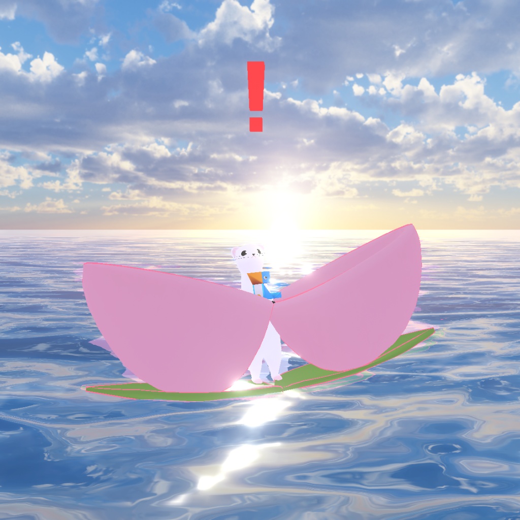 【VRM/cluster対応】どんぶらこ桃