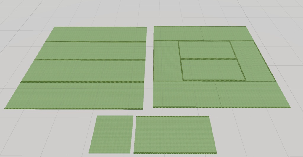 肉球畳3Dモデル