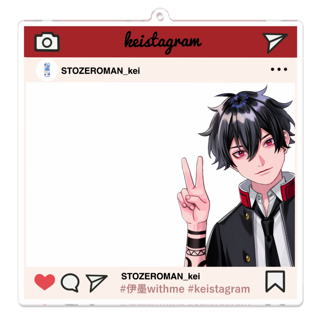 Keistagramアクリルキーホルダー