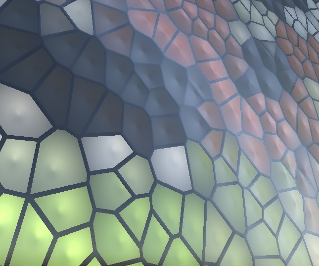 ステンドグラスシェーダー