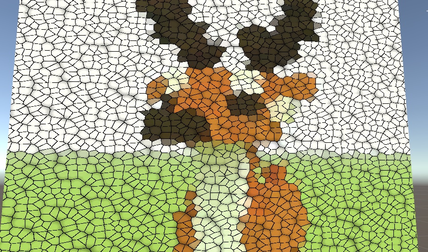 ステンドグラスシェーダー