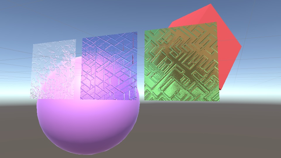 レトロガラスシェーダー