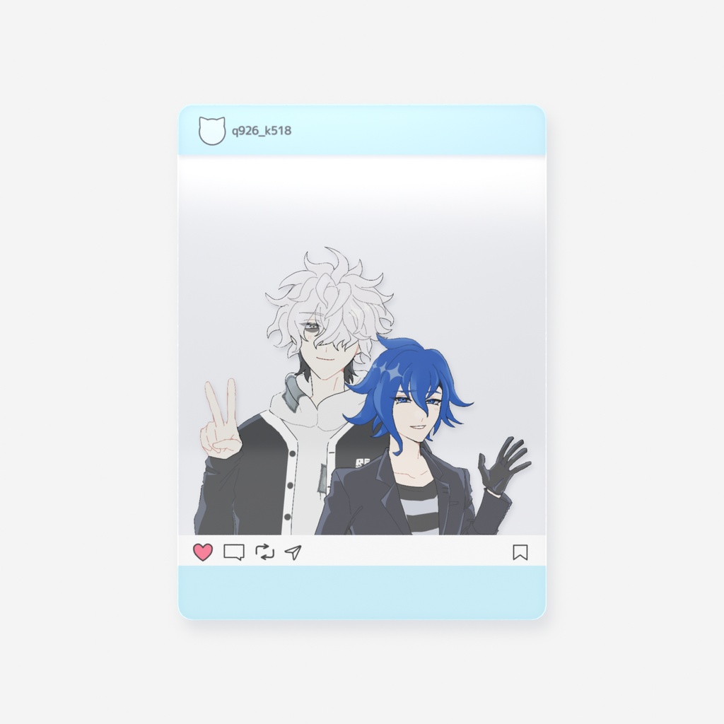 ◇Ｑカズおでかけクリアカード◇