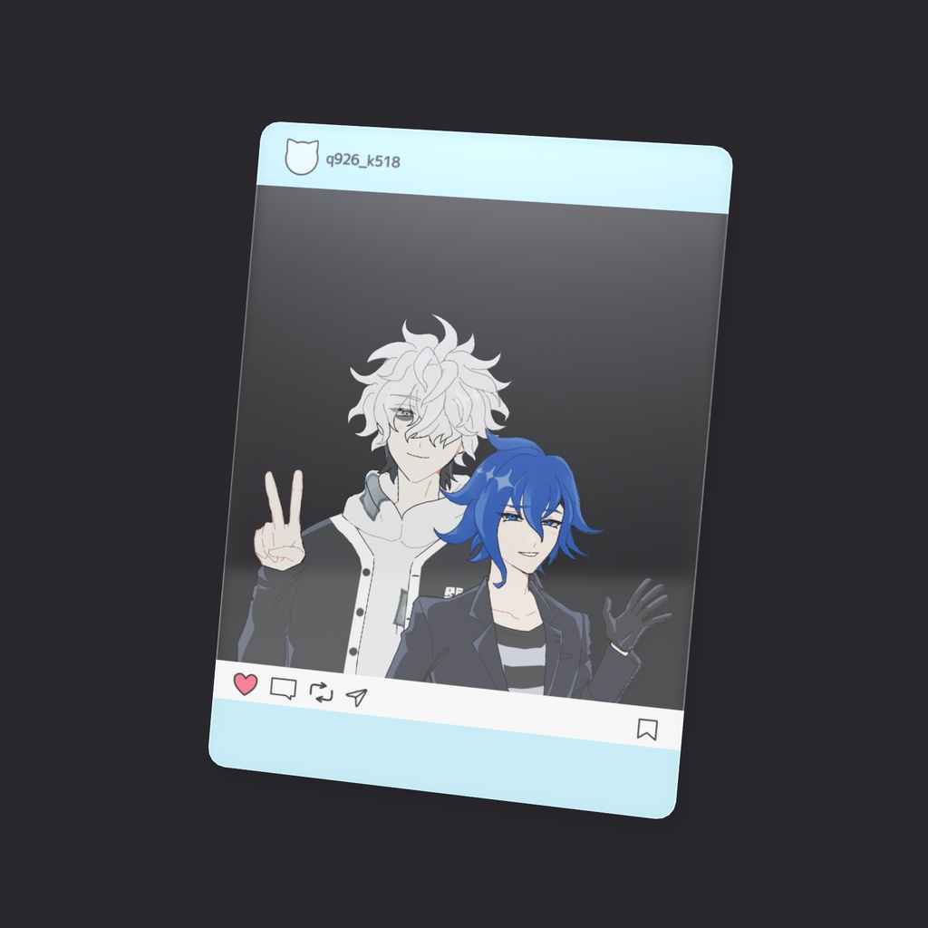 ◇Qカズおでかけクリアカード◇