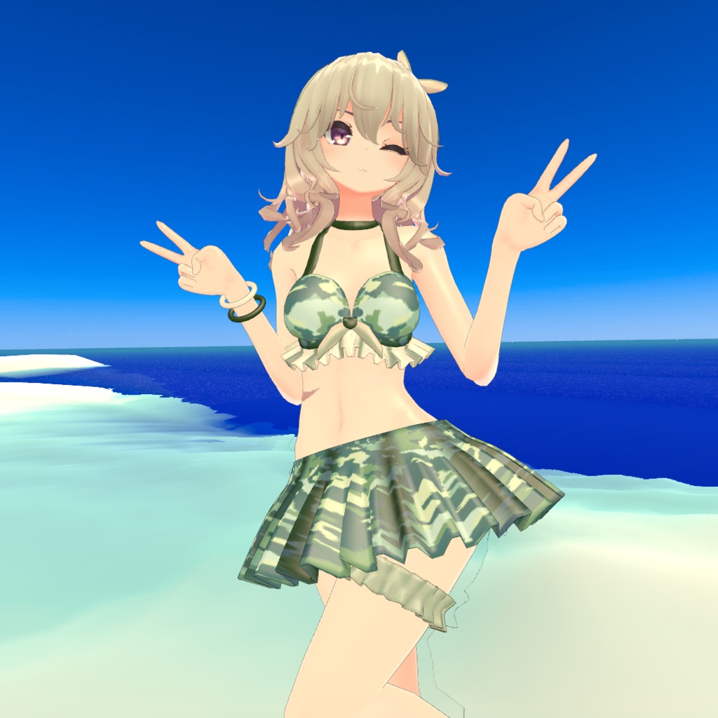 【Rono・透羽向け】おめかし水着【お着替え用】