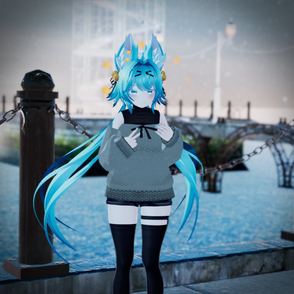 【VRChat想定】ラフスタイル【お着替え用】