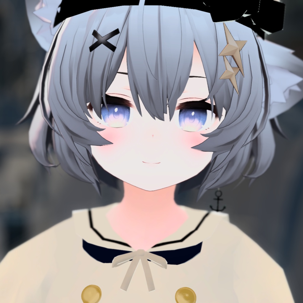 【VRChat想定】セーラマリン【お着替え用】