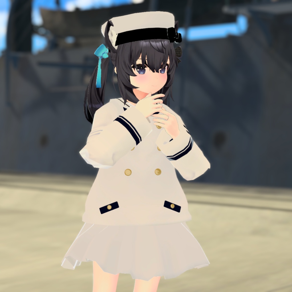 【VRChat想定】セーラマリン【お着替え用】
