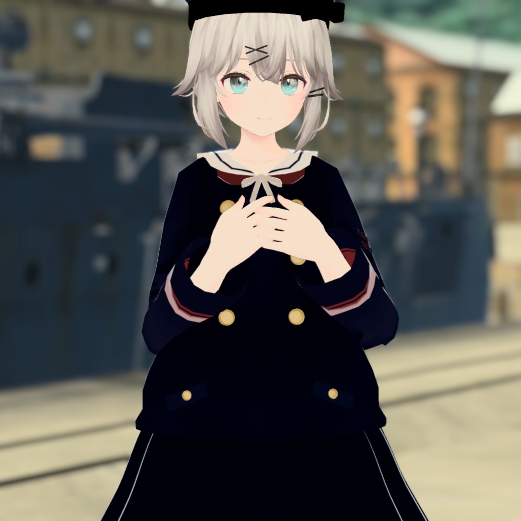 【VRChat想定】セーラマリン【お着替え用】