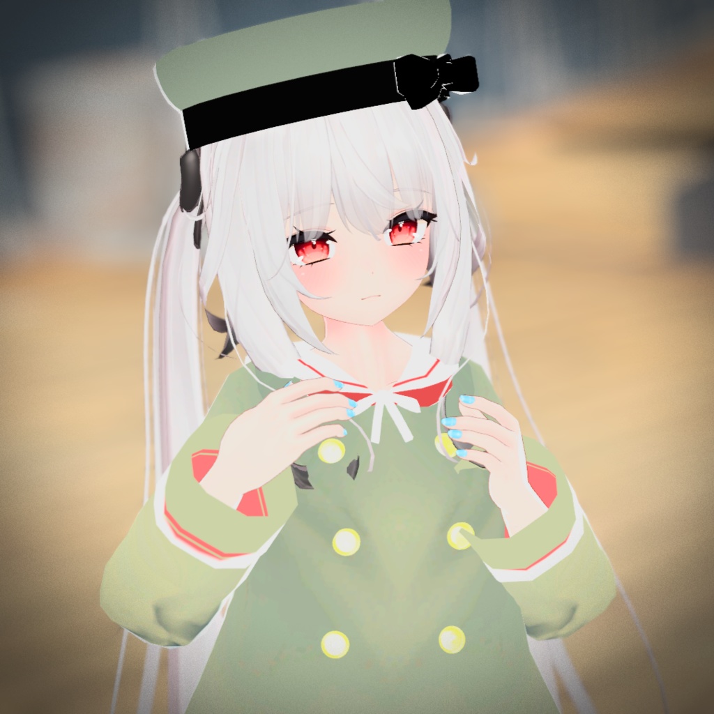 【VRChat想定】セーラマリン【お着替え用】