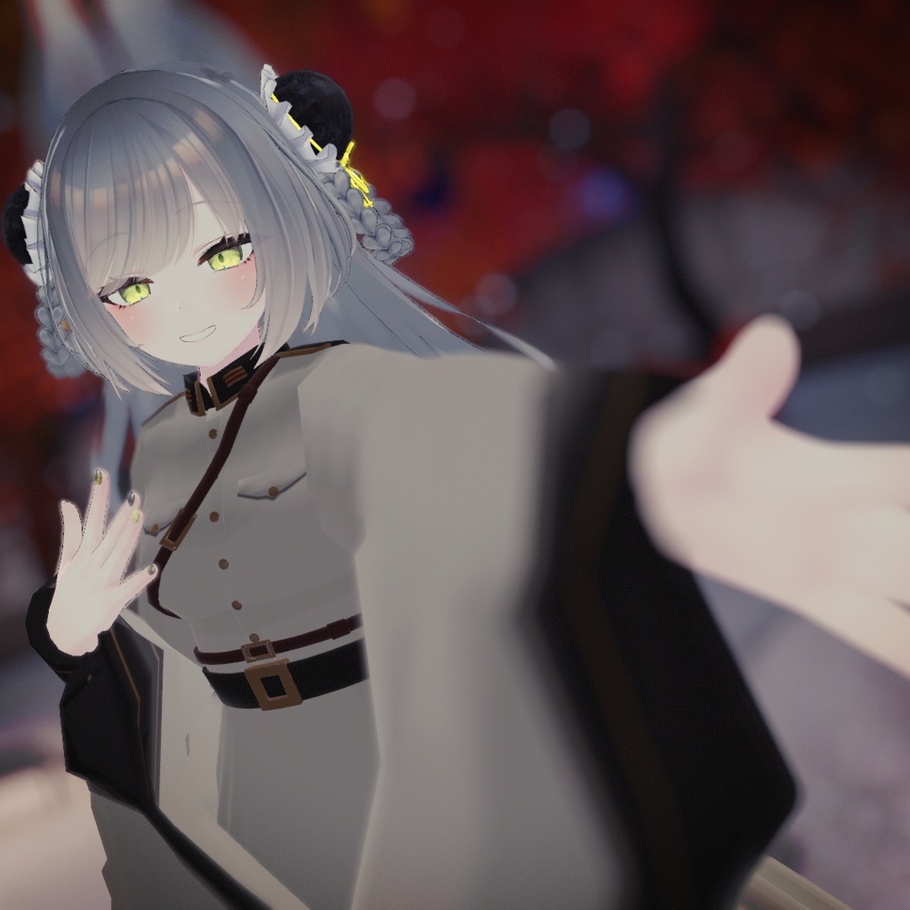 【VRChat想定】ミリタリーゴシック【お着替え用】